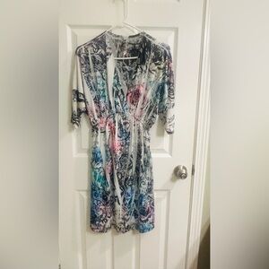 Women's resort wear dress with rhinestones